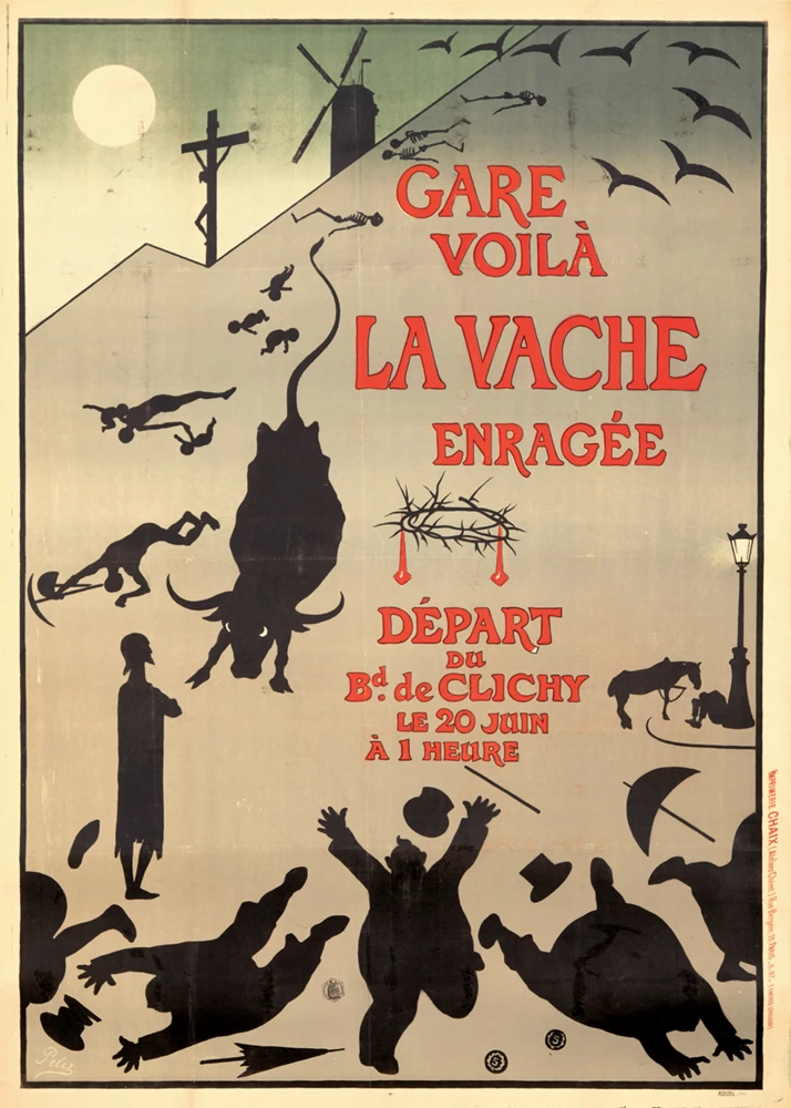 La Vache Enragée. ca. 1897